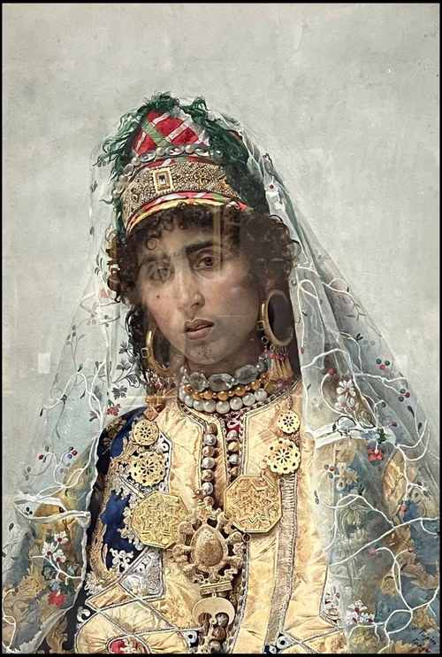 Josep Tapiró — Mariée berbère, c. 1883