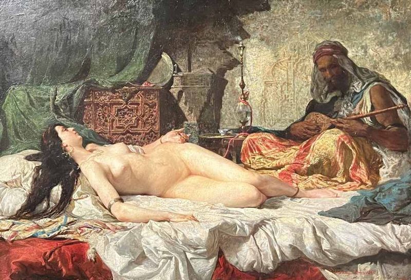 Marià Fortuny — L'Odalisque, 1861