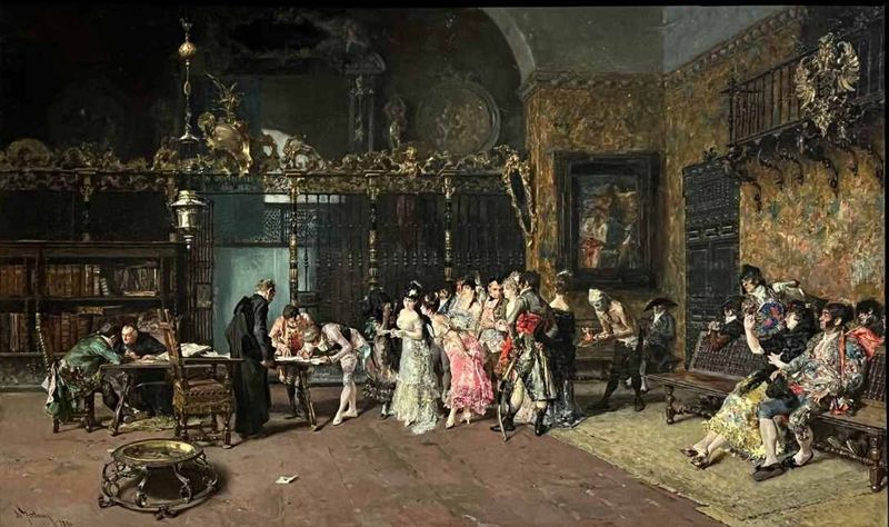 Marià Fortuny — Le Presbytère, 1868-1870