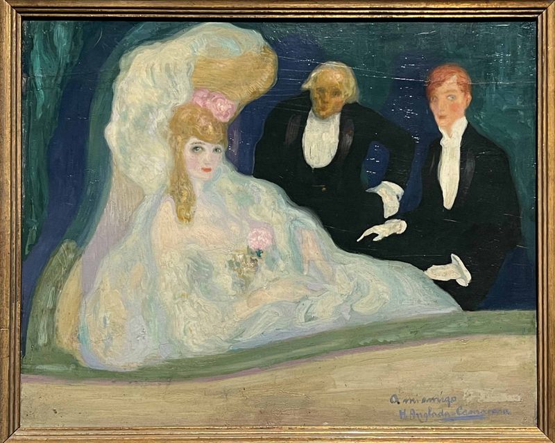Hermen Anglada Camarasa — La Loge, c. 1901-1902