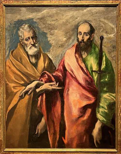 El Greco — Saint Pierre et saint Paul, 1590-1600