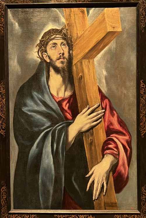 El Greco — Le Christ portant la Croix, 1590-1595