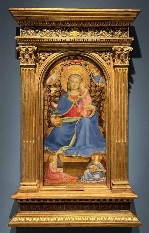 Fra Angelico — Vierge d'humilité, 1433-1435