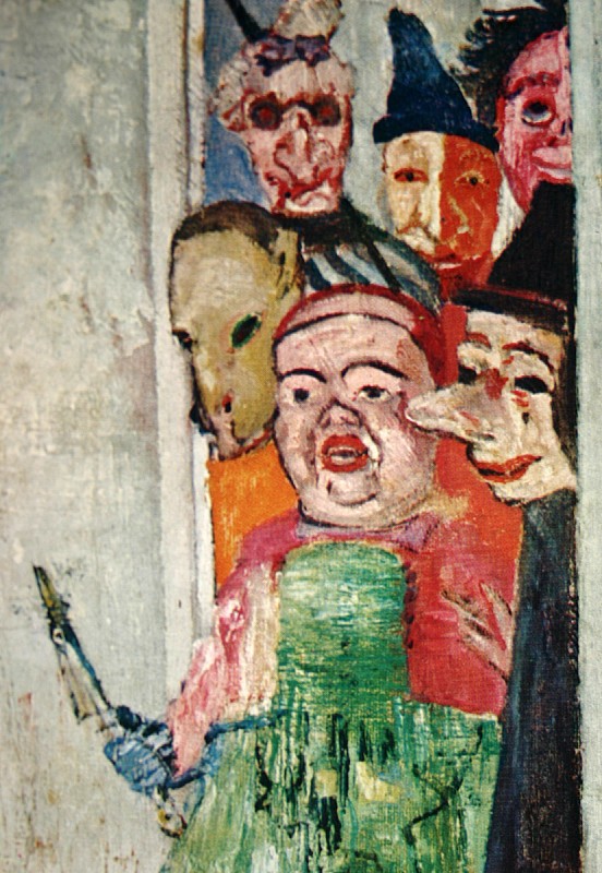 James Ensor — Six têtes
