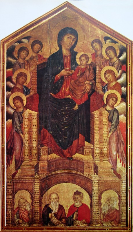Cimabue — Vierge en majesté