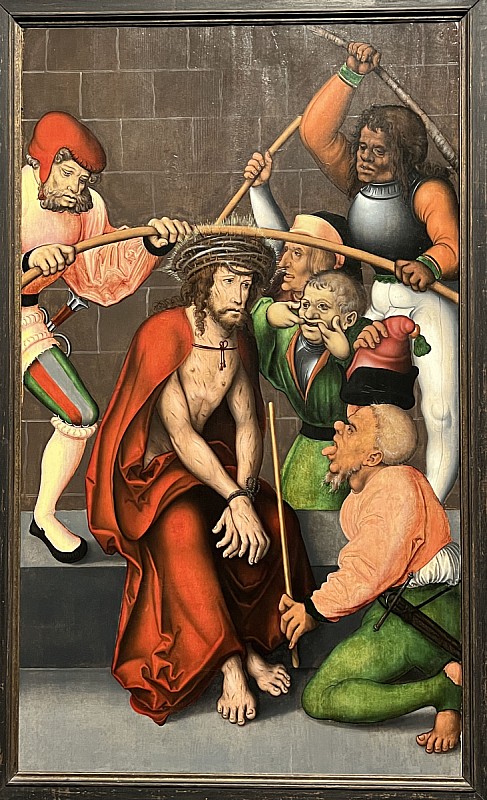 Maître du Retable Pilock — Le Couronnement d'épines, vers 1520