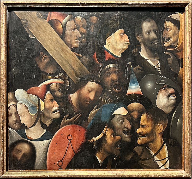 Jérôme Bosch — Le Portement de Croix, vers 1510-1516