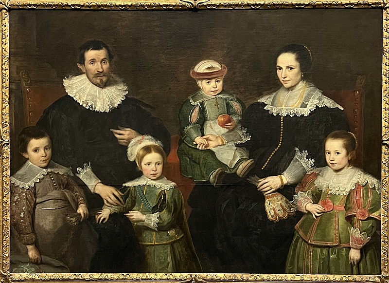 Cornelis de Vos — Portrait de famille, vers 1630-1635