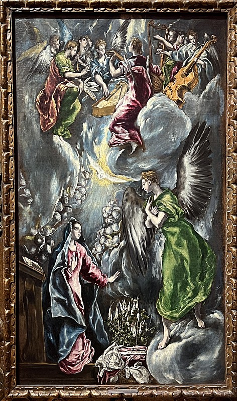 El Greco — L'Annonciation, vers 1596-1600