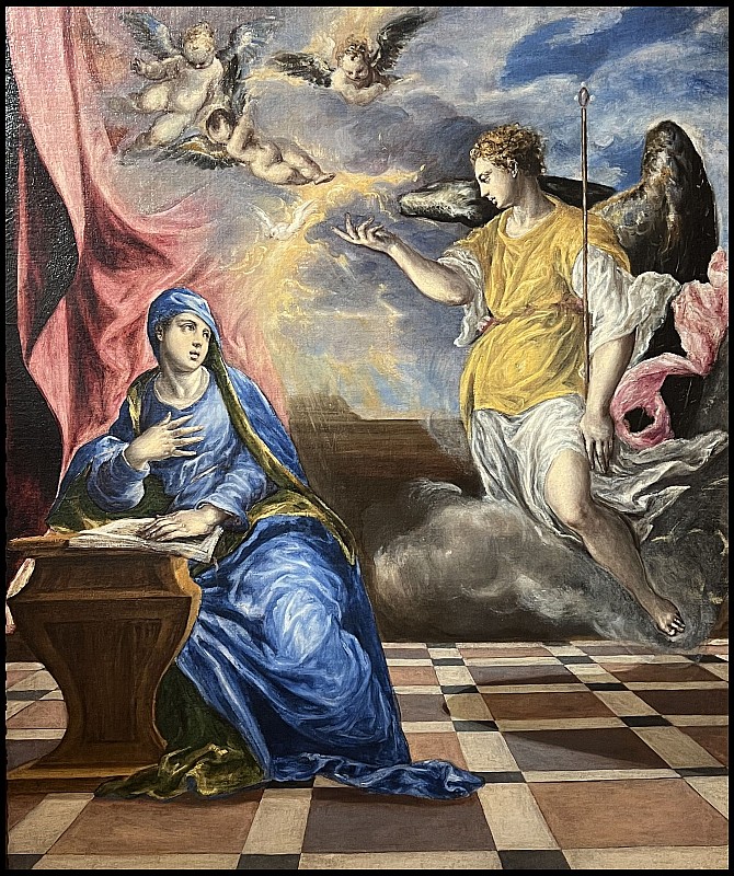El Greco — L'Annonciation, vers 1576