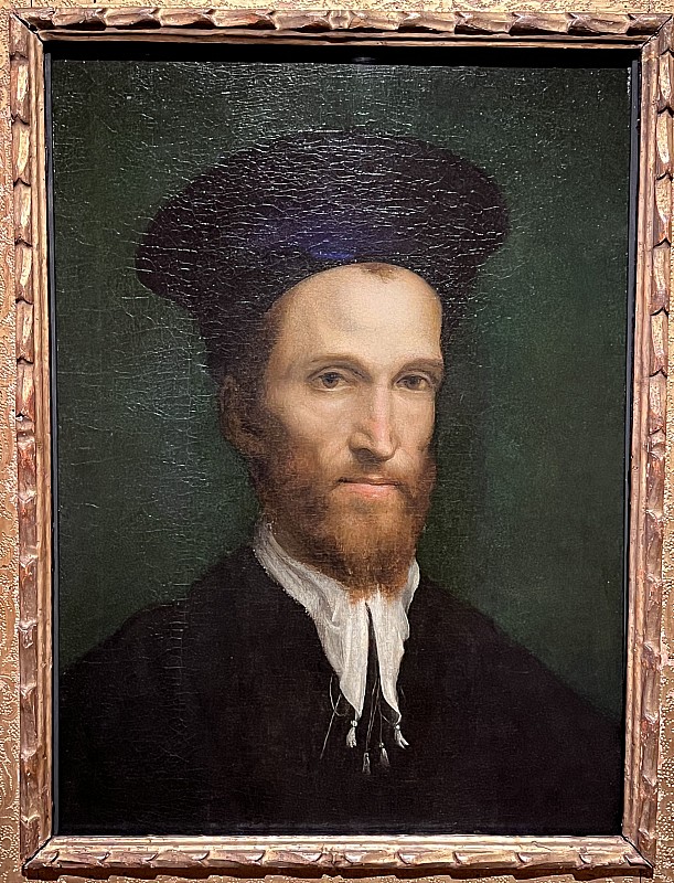 Corrège — Portrait d'un homme, vers 1520