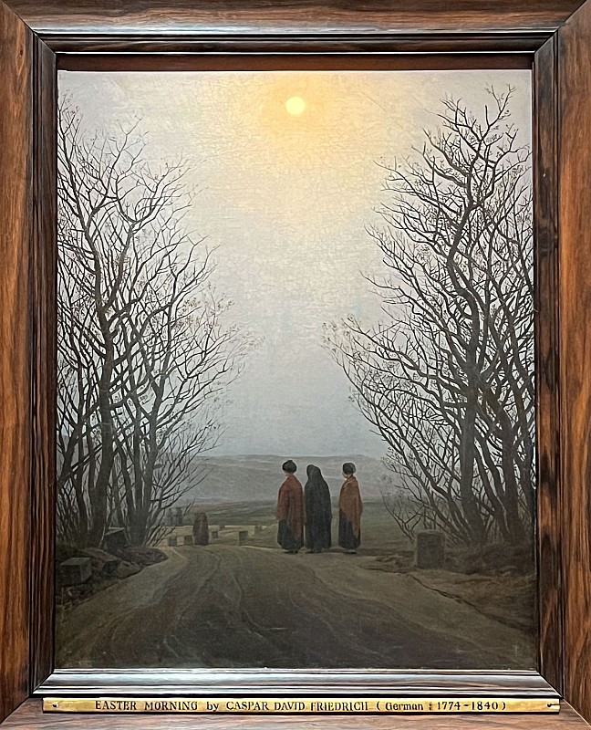 Caspar David Friedrich — Matin de Pâques, vers 1828-1835