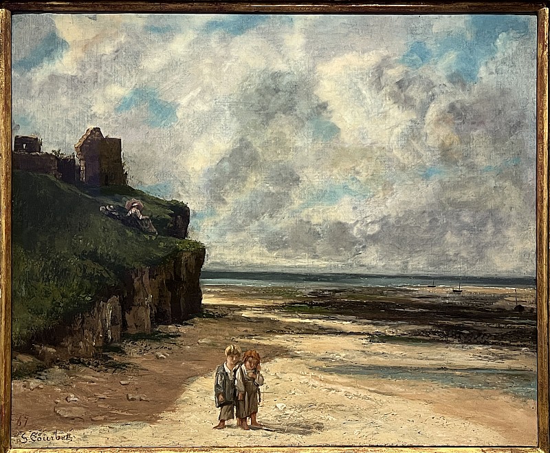 Gustave Courbet — Les Enfants du pêcheur, 1867