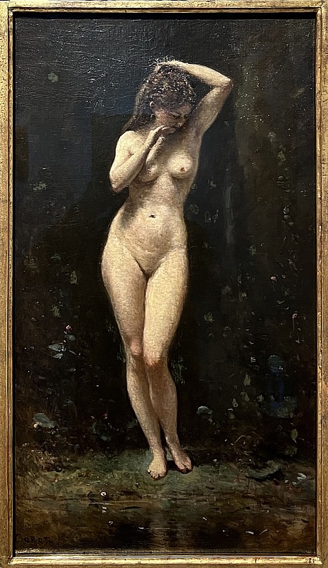 Jean-Baptiste-Camille Corot — Le Bain de Diane (La Fontaine), vers 1869-1870
