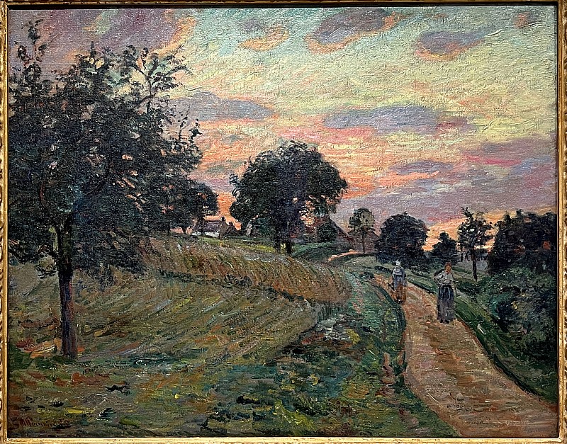 Armand Guillaumin — Route à Damiette, 1885
