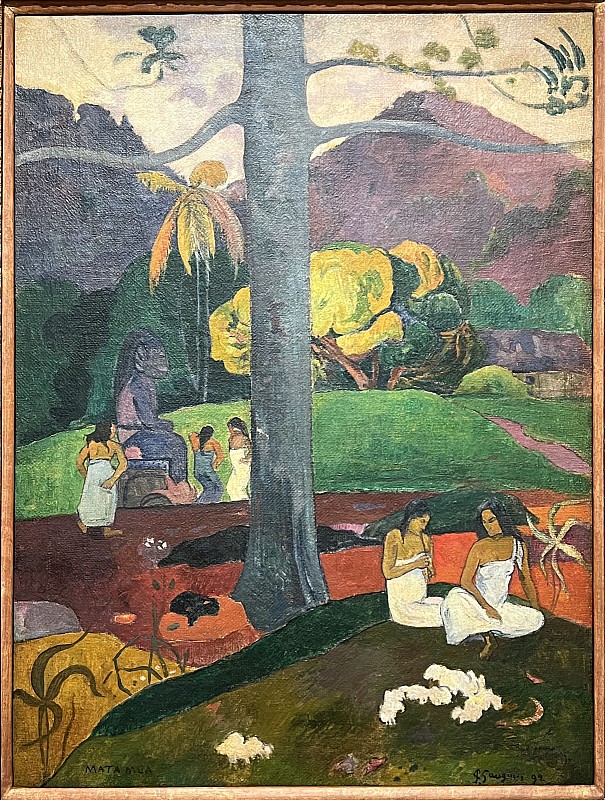 Paul Gauguin — Mata mua (Autrefois), 1892