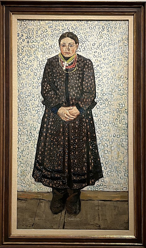 Vladimir Burliuk — Paysanne ukrainienne, 1910-1911