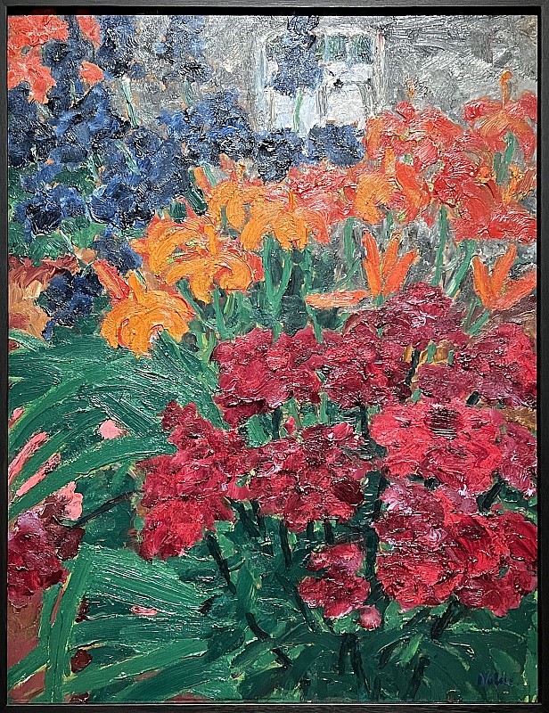 Emil Nolde — Jardin de fleurs, 1917