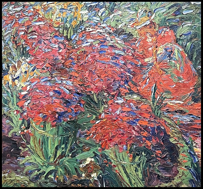 Emil Nolde — Fleurs rouges, 1906