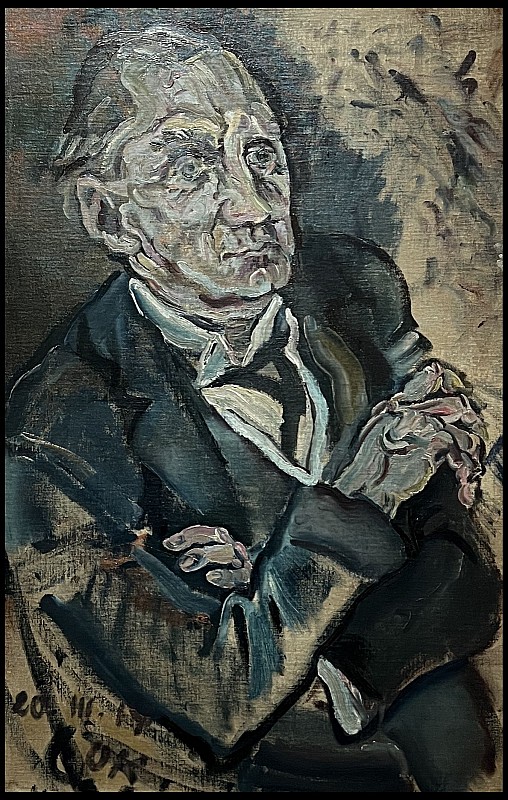 Oskar Kokoschka — Portrait de Max Schmidt, 1914