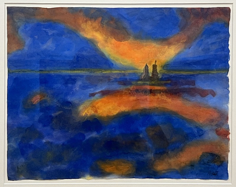 Emil Nolde — Nuages rouges, s. d.