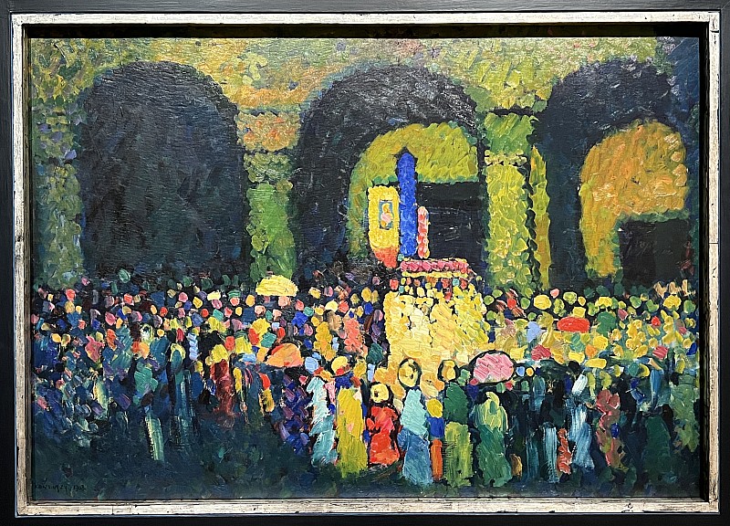 Wassily Kandinsky — La Ludwigskirche à Munich, 1908