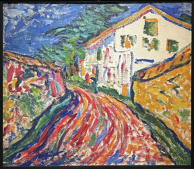 Erich Heckel — Maison à Dangast (La Maison blanche), 1908