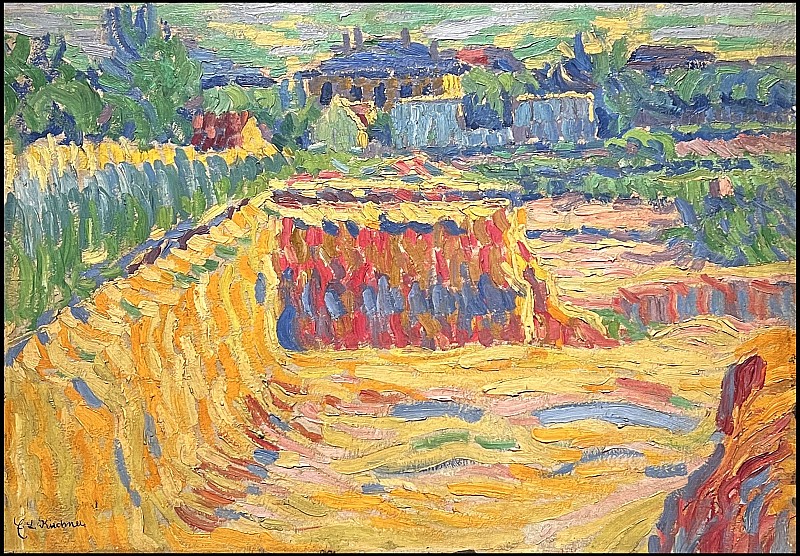 Ernst Ludwig Kirchner — La Carrière d'argile, vers 1906