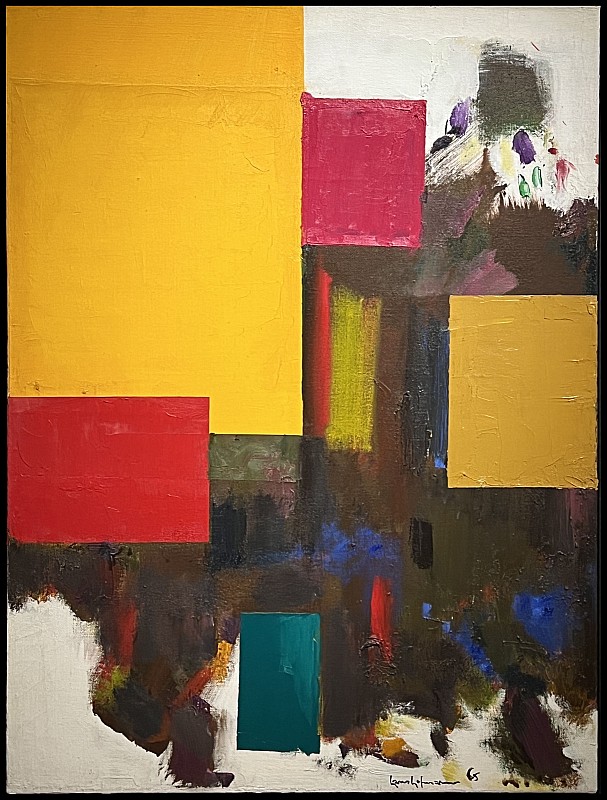 Hans Hofmann — Sans titre (Série Renate), 1965