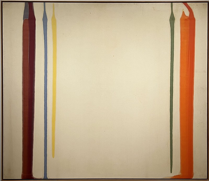 Morris Louis — Colonnes d'Hercule, 1960