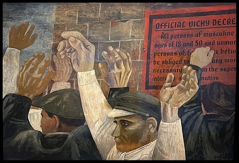 Ben Shahn — Ouvriers français, 1942