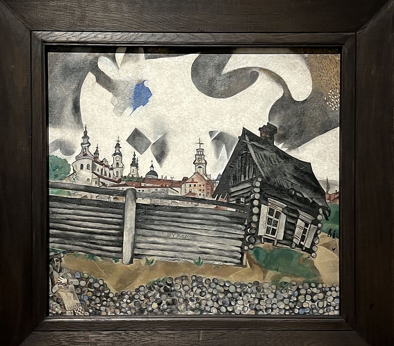 Marc Chagall — The Grey House, 1917