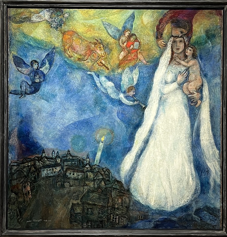 Marc Chagall — The Madonna of the Village, 1938-1942