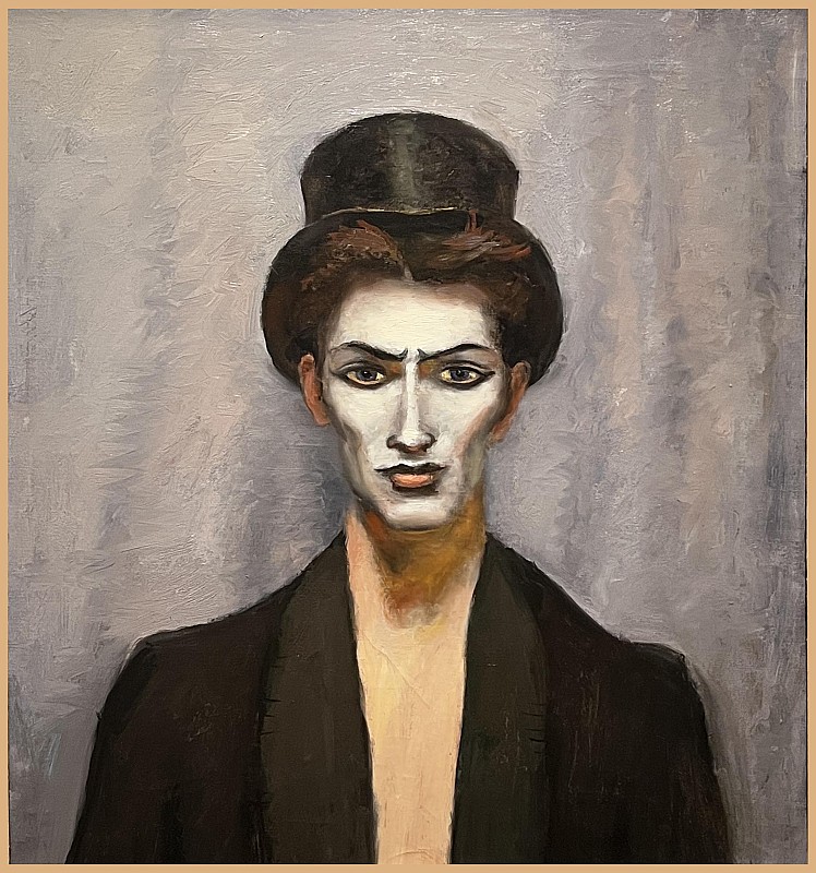 Walt Kuhn — Chico en haut-de-forme, 1948