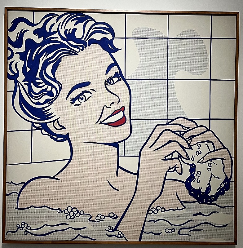Roy Lichtenstein — Femme au bain, 1963
