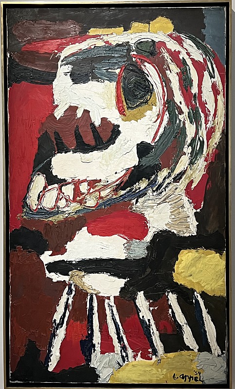Karel Appel — Chevaux sauvages, 1954