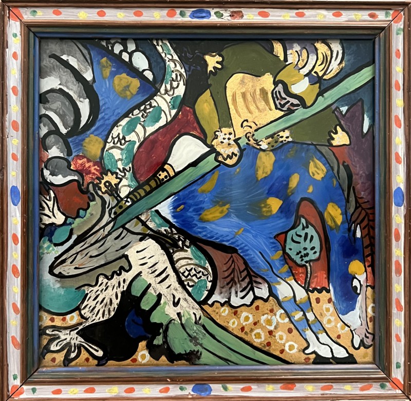 Kandinsky — Saint Georges, 1911