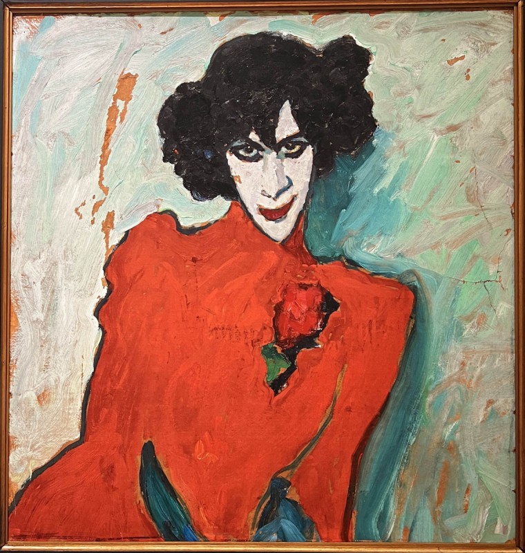 Jawlensky — Portrait du danseur Alexander Sakharoff, 1909