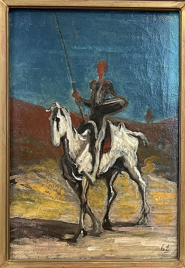Daumier — Don Quichotte, 1868