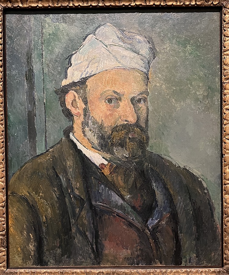 Cézanne — Autoportrait, 1880