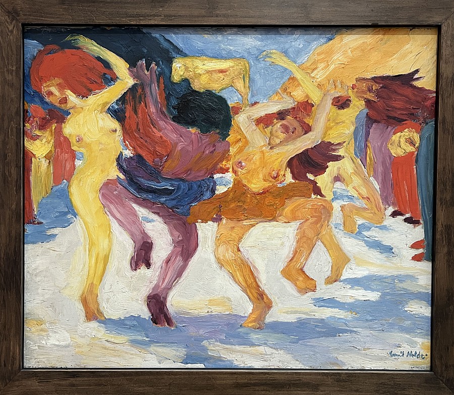Emil Nolde — Danse devant le veau d'or, 1910