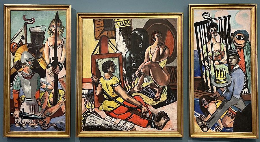 Max Beckmann — La Tentation de saint Antoine, 1937