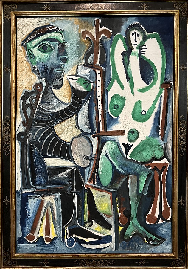 Picasso — Le Peintre et son modèle, 1963