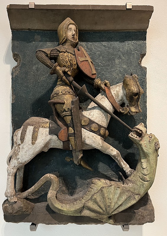Anonyme — Saint Georges terrassant le dragon