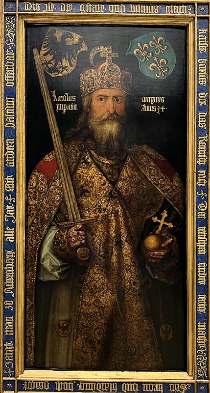 Dürer — L'Empereur Charlemagne, 1513