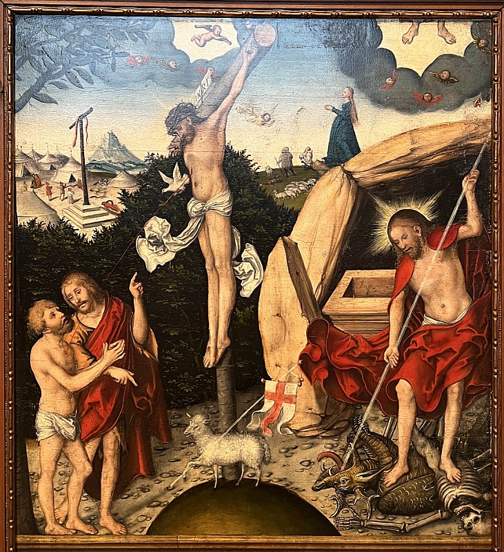Lucas Cranach — Crucifixion, 1529