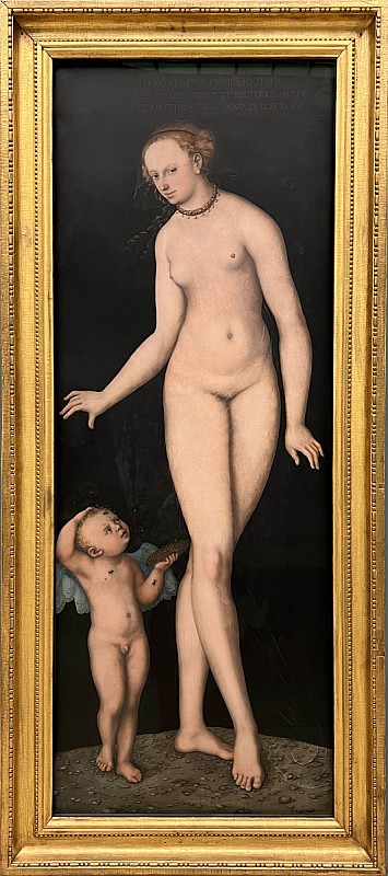 Lucas Cranach — Vénus et Cupidon voleur, 1537