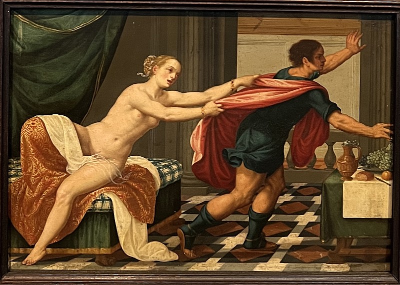 Johann König — Joseph et la femme de Potiphar, 1625