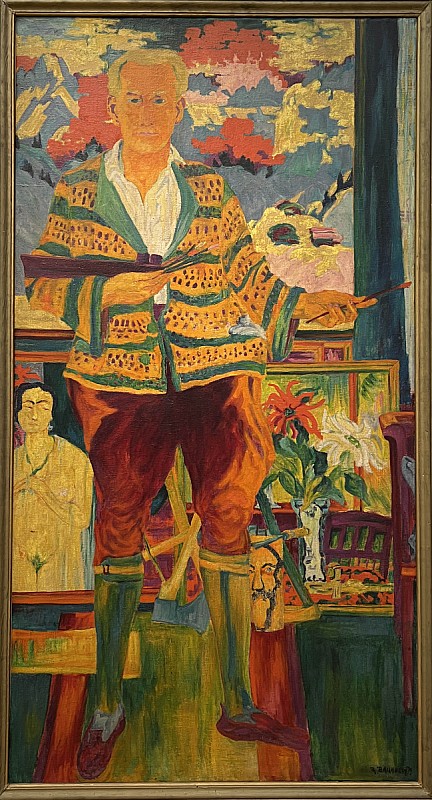 Philipp Bauknecht — Autoportrait, 1928